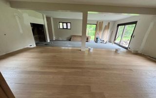 rénovation complète d'un appartement à Bruxelles
