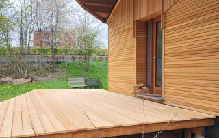 menuiserie extérieure terrasse en bois