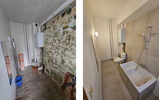 rénovation de salle de bain avant après