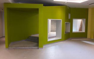 pièce rénovée