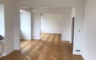 rénovation d'appartement : parquet et peinture