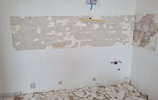 création douche italienne