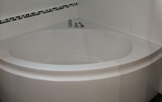 baignoire en angle