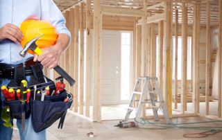 chantier maison à ossature bois avec entrepreneur