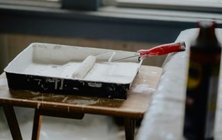 peinture blanche