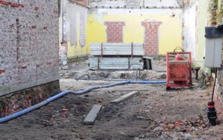 chantier de construction